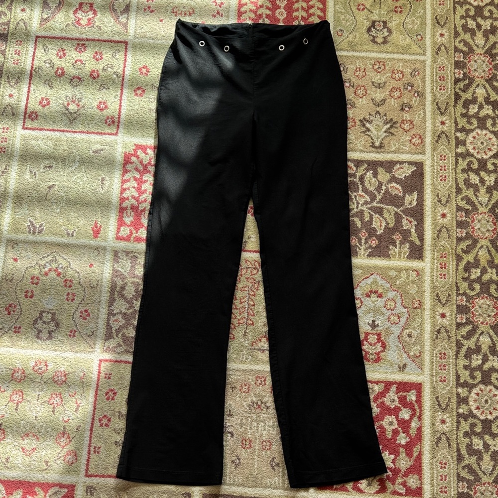 Tall Girl Size 10 Black Dress Pants 36 inseam